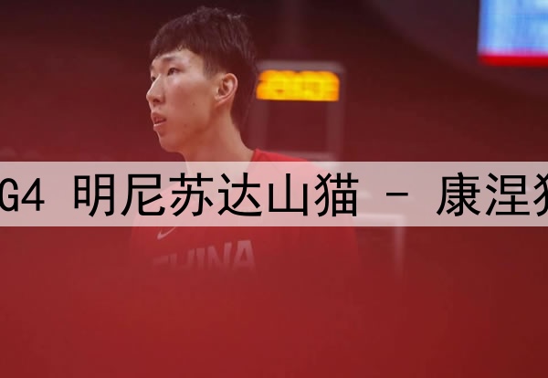 WNBA季后赛半决赛G4 明尼苏达山猫 - 康涅狄格太阳 全场录像